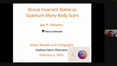 Group invariant states as many-body scars