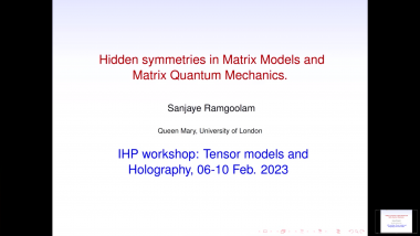 Partition algebras and large N permutation symmetry in matrix quantum mechanics