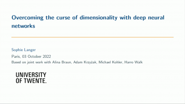 Overcoming the curse of dimensionality with deep neural networks
