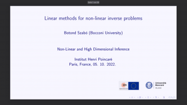 Linear methods for non-linear inverse problems
