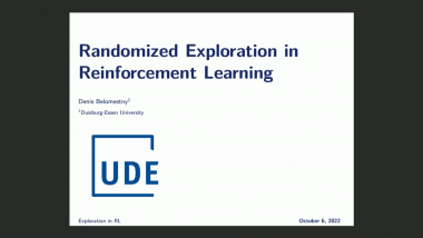 Dimensionality reduction in reinforcement learning by randomisation