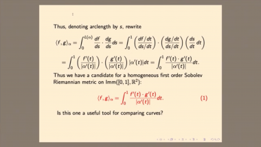 Geometry of Shape Spaces of Curves and Surfaces - Part 5