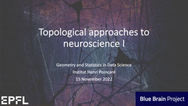 Topological Approaches to Neuroscience - Part 1