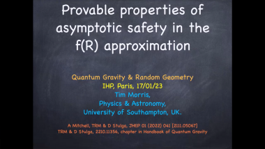 Provable properties of asymptotic safety in $f(R)$ approximation