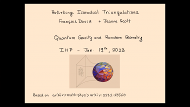 Perturbing isoradial triangulations