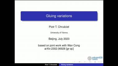 Gluing variation