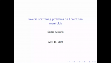 The Calderón and nonlinear scattering problems for wave equations
