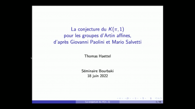 [1195] La conjecture du $K(\pi,1)$ pour les groupes d'Artin affines