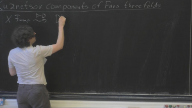 Kuznetsov components of Fano threefolds