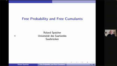 Free probabilities et free cumulant