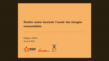 Rendre moins incertain l'avenir des énergies renouvelables