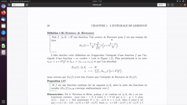 Cours 2MA211.7a (Intégrale de Lebesgue)