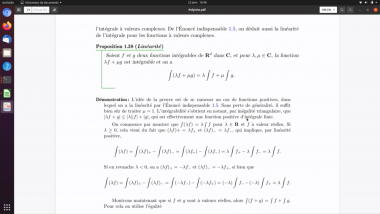 Cours 2MA211.5 (Intégrale de Lebesgue)