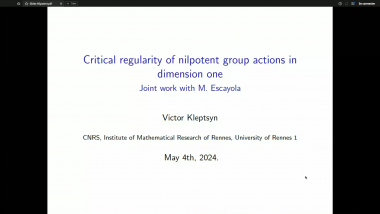 Critical regularity for nilpotent group actions in dimension one