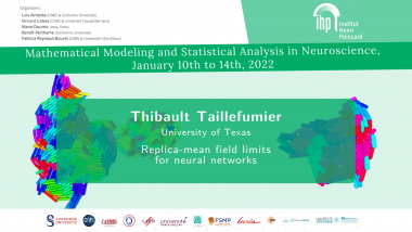 Neural networks in the replica-mean field limits