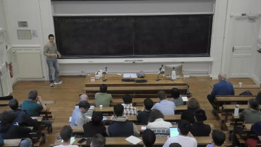 Gap in critical exponents of $\mathrm{SL}_2(\mathbb{R})$ orbits in nonarithmetic quotients of $\mathrm{SL}_2(\mathbb{C})$