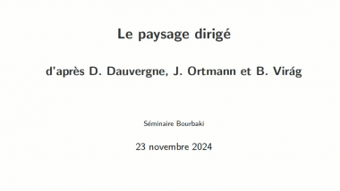 [1227] Le paysage dirigé