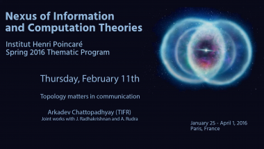 Topology matters in communication