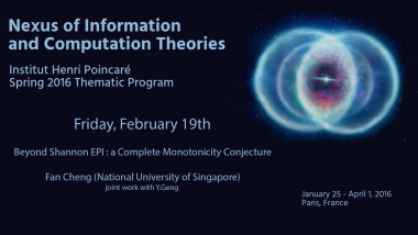 Beyond Shannon EPI: a Completely Monotone Conjecture