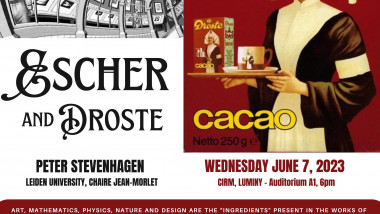 Escher and Droste in Luminy