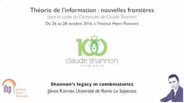 Shannon's legacy in combinatorics
