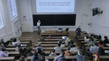 Embedding high-dimensional data into (non-)Euclidean spaces (fast)