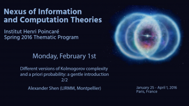 Different versions of Kolmogorov complexity and a priori probability: a gentle introduction (2/2)