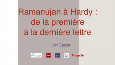 Ramanujan à Hardy : de la première à la dernière lettre