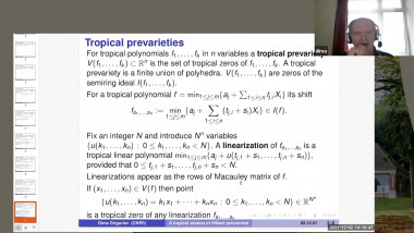 A Tropical Version of Hilbert Polynomial