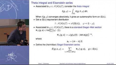 Geometric and Arithmetic Theta Correspondences (1/2)