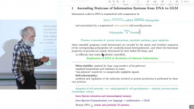 Generation, Transformation, Transmission, Memorization, Storage and Expression of Information From Cell to LLM: Signals, Structures, Knowledge and Learning (1/4)