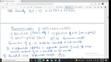 Pre-requisites of Riemannian Geometry