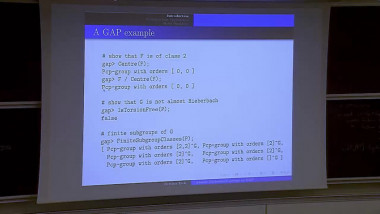 Computational group theory, cohomology of groups and topological methods 5