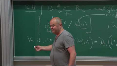 The Langlands Program and the Moduli of Bundles on the Curve (3/3)