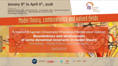 Boundedness and absoluteness of some dynamical invariants in model theory