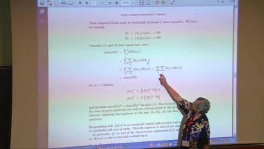 Nonnegative matrices : Perron Frobenius theory and related algebra (Part 1)