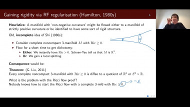 Regularising manifolds using Ricci flow