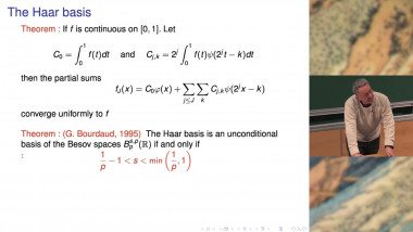 Random Fourier Series vs. Random Wavelet Series