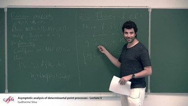Asymptotic analysis of determinantal point processes.  (3/4)