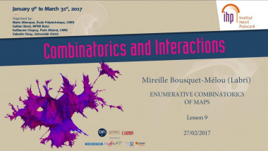 Enumerative Combinatorics of Maps 9/10