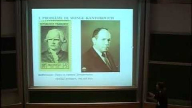 Monge, Boltzmann, Ricci et le lieu de coupure