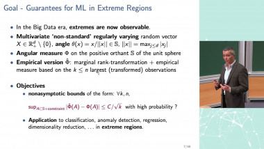 Weak Signals: machine-learning meets extreme value theory