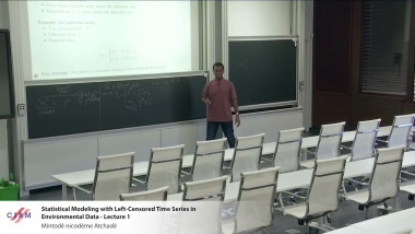 Statistical Modeling with Left-Censored Time Series in Environmental Data  (1/4)