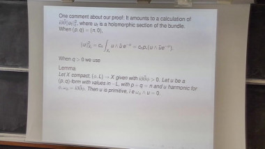 The curvature of (higher) direct images