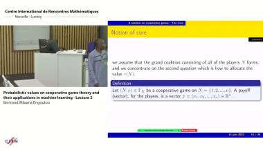 Probabilistic values on cooperative game theory and their applications in machine learning (2/4)