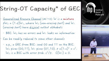Some Capacity Question in MPC - 2/2