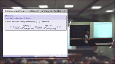 Polynômes aléatoires et topologie