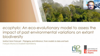 ecophylo: An eco-evolutionary model to assess the impact of past environmental variations on extant biodiversity