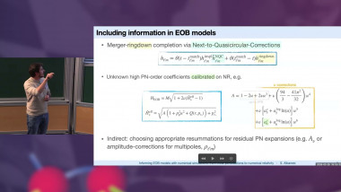 Informing effective-one-body models with numerical simulations: from linear perturbations to numerical relativity
