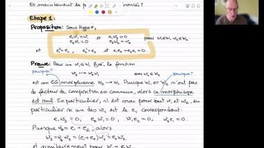 Théorie de la représentation des groupes finis (21/26)